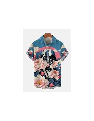 CAMISA STAR WARS DARTH VADER WITH FLOWERS