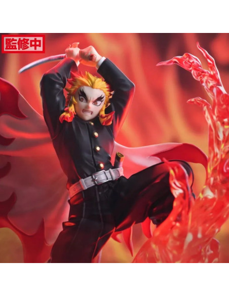 FIGURA DEMON SLAYER KIMETSU NO YAIBA KYOJURO RENGOKU 16cm