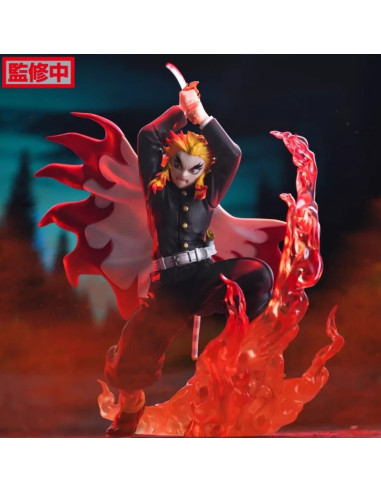 FIGURA DEMON SLAYER KIMETSU NO YAIBA KYOJURO RENGOKU 16cm
