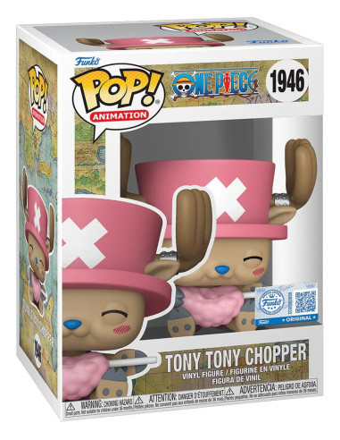 FUNKO POP ONE PIECE TONY TONY CHOPPER with COTTON CANDY SPECIAL EDITION