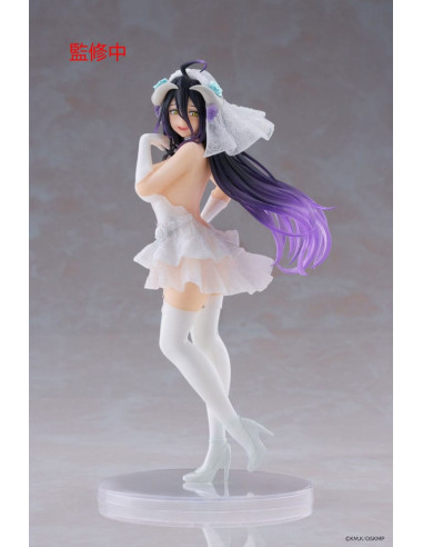 FIGURA OVERLORD PVC Coreful Albedo Wedding Ver. 18 cm