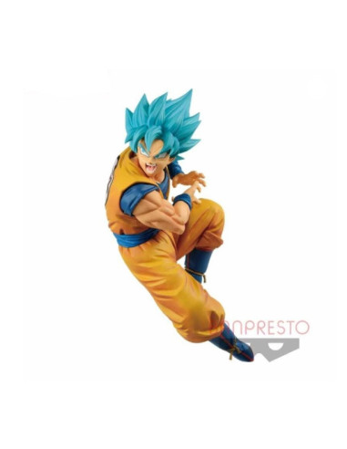 FIGURA DRAGON BALL SUPER SUPER SAIYAN GOD SS SON GOKU 18cm