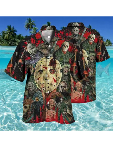 CAMISA FRIDAY THE 13th JASON VOORHEES
