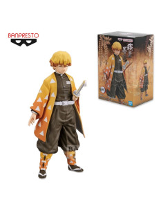 FIGURA DEMON SLAYER KIMETSU NO YAIBA ZENITSU EYES CLOSED 16cm
