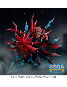 Estatua Luminasta PVC Yuji Itadori Black Flash 16 cm