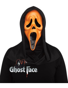 MASCARA FUN WORLD SCREAM GHOST FACE FLUORESCENT (NEON...