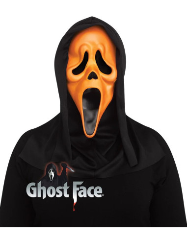 MASCARA FUN WORLD SCREAM GHOST FACE FLUORESCENT (NEON ORANGE)