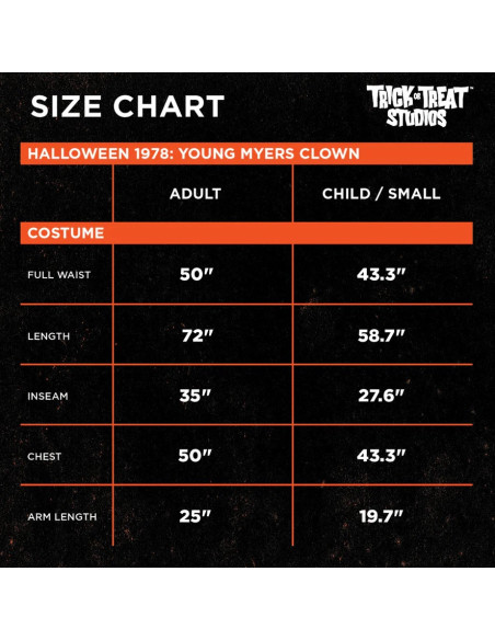 COSPLAY TRAJE COMPLETO HALLOWEEN YOUNG MICHAEL MYERS COSTUME