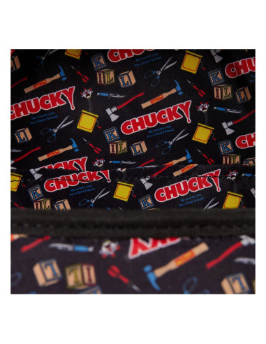 MOCHILA LOUNGEFLY CHILDS PLAY 2 CHUCKY POP UP DISPLAY