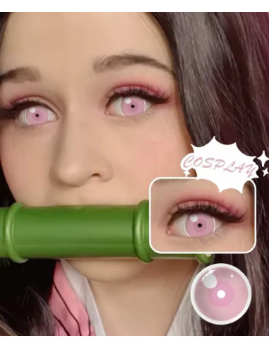 LENTILLAS DEMON SLAYER KIMETSU NO YAIBA NEZUKO KAMADO