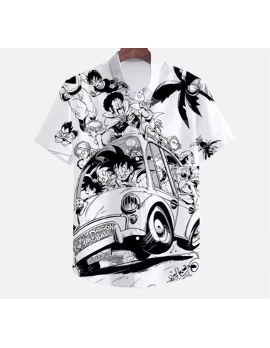 CAMISA DRAGON BALL T-L
