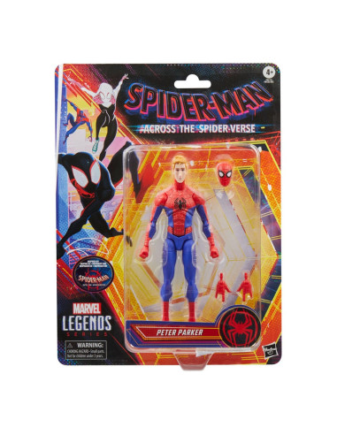 Spider-Man: Across the Spider-Verse Marvel Legends Figura Peter Parker 15 cm