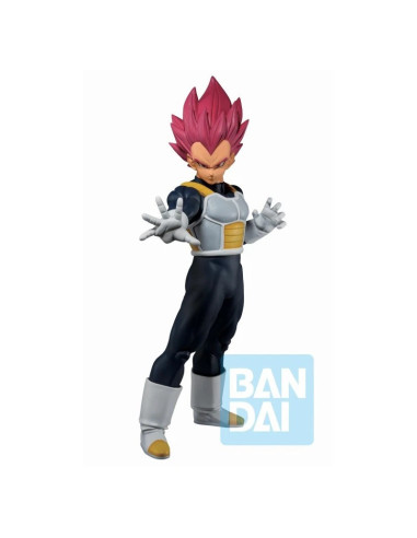 FIGURA ICHIBANSHO MASTERLISE DRAGON BALL SUPER  VEGETA SUPER SAIYAN GOD  26cm