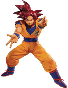 FIGURA DRAGON BALL SUPER MAXIMATIC SUPER SAIYAN GOD SS GOKU