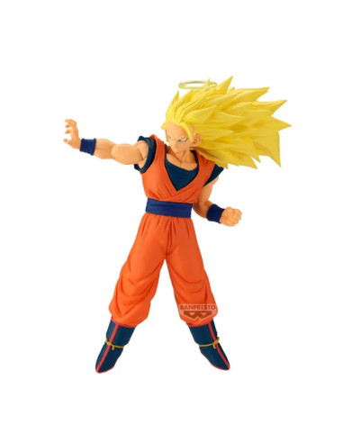 FIGURA DRAGON BALL Z MATCH MAKERS SUPER SAIYAN 3 SON GOKU 18cm
