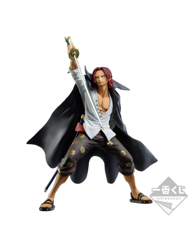 FIGURA ICHIBAN KUJI ONE PIECE SHANKS Ha no Yakudo BATTLE FIGURE 24cm