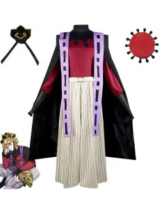 COSPLAY ADULTO TRAJE COMPLETO KIMETSU NO YAIBA DEMON SLAYER DOMA TALLA UNICA