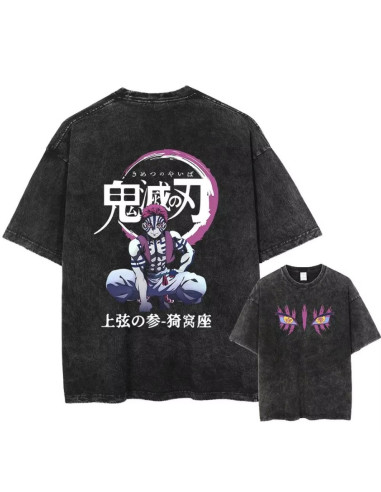 CAMISETA XL DEMON SLAYER KIMETSU NO YAIBA AKAZA