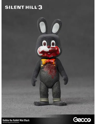 Silent Hill 3 Figura Mini Robbie the Rabbit Mini Black Version 10 cm