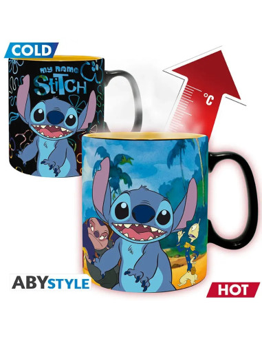 TAZA MAGICA DISNEY STITCH 460ml