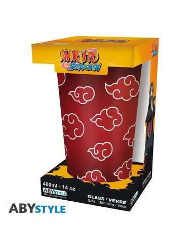 VASO NARUTO SHIPPUDEN AKATSUKI 400ml