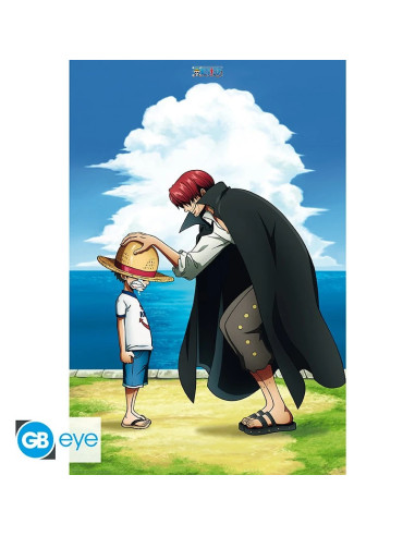POSTER ONE PIECE SHANKS & LUFFY 61x91cm