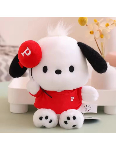 PELUCHE SANRIO POCHACCO with RED BALLOON 34cm