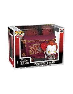 FUNKO POP TOWN IT WELCOME TO DERRY PENNYWISE & WAGON