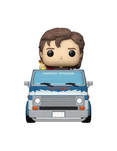 FUNKO POP STRANGER THINGS 5 STEVE with THE SQUAWK VAN SPECIAL EDITION