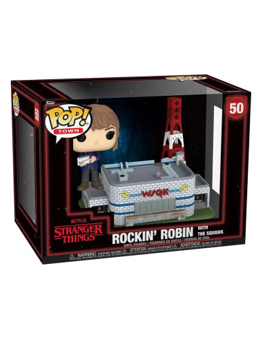 FUNKO POP STRANGER THINGS 5 ROCKIN ROBIN with THE SQUAWK