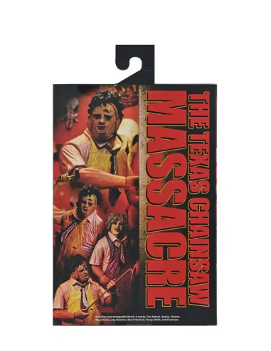 FIGURA NECA REELTOYS THE TEXAS CHAINSAW MASSACRE ULTIMATE LEATHERFACE 50th ANNIV.