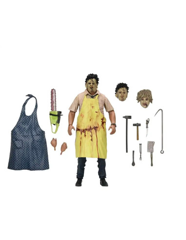 FIGURA NECA REELTOYS THE TEXAS CHAINSAW MASSACRE ULTIMATE LEATHERFACE 50th ANNIV.