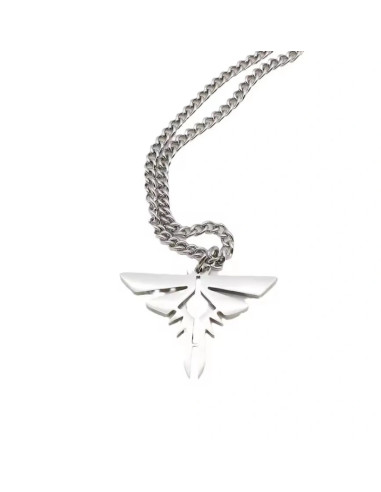 COLGANTE THE LAST OF US FIREFLY LOGO ACERO INOX