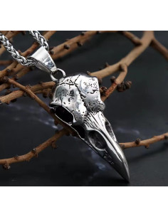 COLGANTE ACERO INOXIDABLE CROW