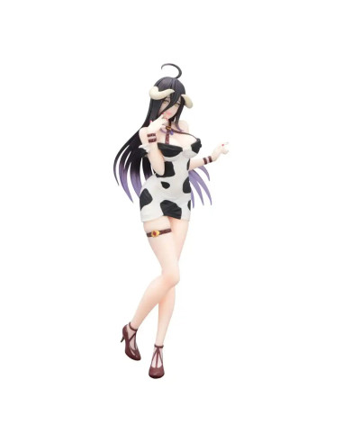 FIGURA TRIO-TRY-IT OVERLORD ALBEDO MINI DRESS COW PATTERN 21cm