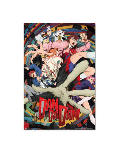 POSTER DAN DA DAN TEMPORADA 1 PERSONAJES