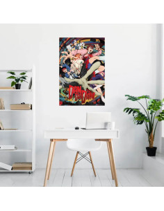 POSTER DAN DA DAN TEMPORADA 1 PERSONAJES 2