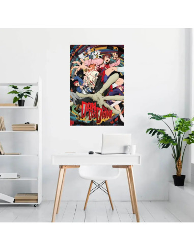 POSTER DAN DA DAN TEMPORADA 1 PERSONAJES