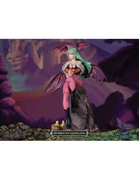 ESTATUA F4F DARKSTALKERS MORRIGAN AENSLAND 25cm