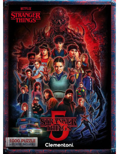 PUZZLE STRANGER THINGS 5 1000Pz 50x70cm 2