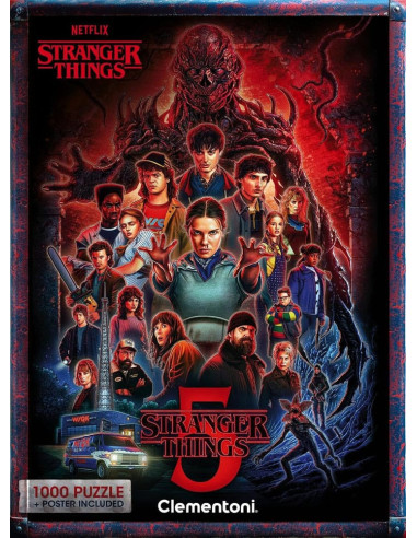PUZZLE STRANGER THINGS 5 1000Pz 50x70cm