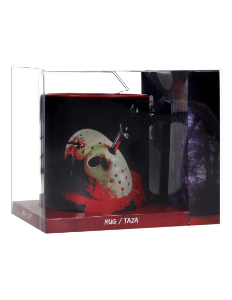 VIERNES 13 PACK DE REGALO TAZA Y LLAVERO JASON´S MASK