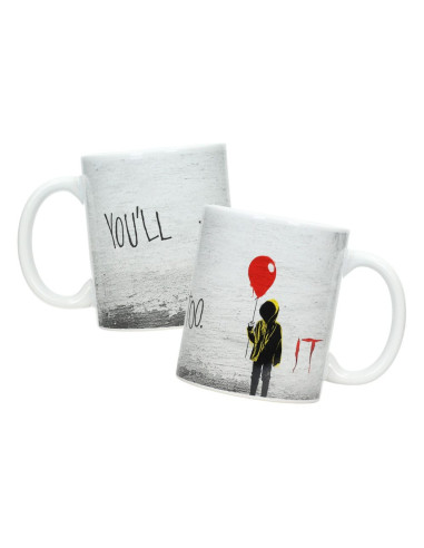 IT PACK DE REGALO TAZA Y LLAVERO YOU´LL FLOAT TOO