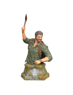 BUSTO THE LAST OF US JOEL MILLER WITH HATCHET 22cm