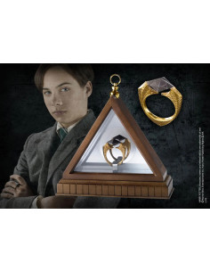 REPLICA HARRY POTTER 1/1 ANILLO LORD VOLDEMORT (bañado en oro)