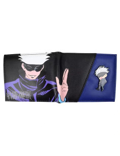 CARTERA CON MONEDERO JUJUTSU KAISEN GOJO