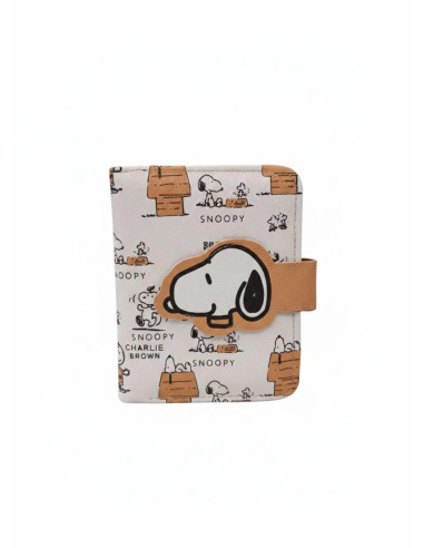 CARTERA CON MONEDERO SNOOPY