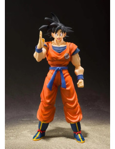 FIGURA S.H. FIGUARTS DRAGON BALL Z SON GOKU A SAIYAN RAISED ON EARTH 2