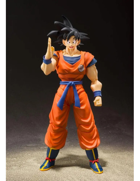 FIGURA S.H. FIGUARTS DRAGON BALL Z SON GOKU A SAIYAN RAISED ON EARTH