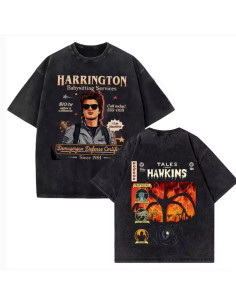 CAMISETA STRANGER THINGS HARRINGTON BABYSITTING SERVICES